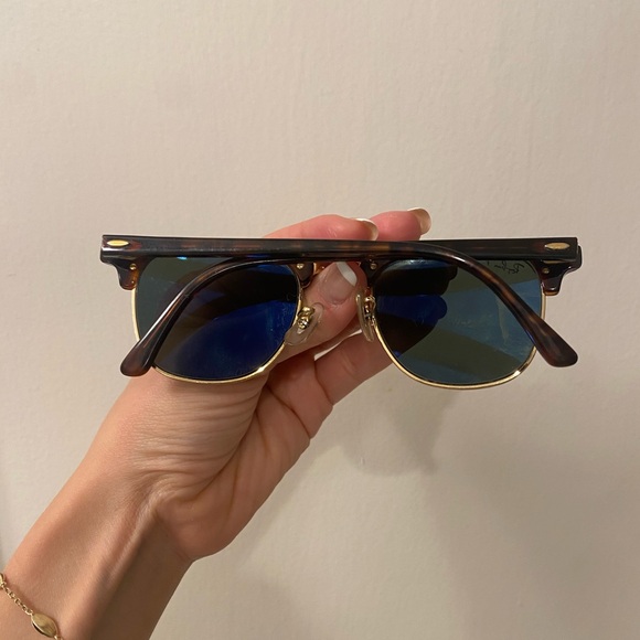 Ray Ban Unisex Clubmaster Classic Sunglasses - Picture 4 of 6